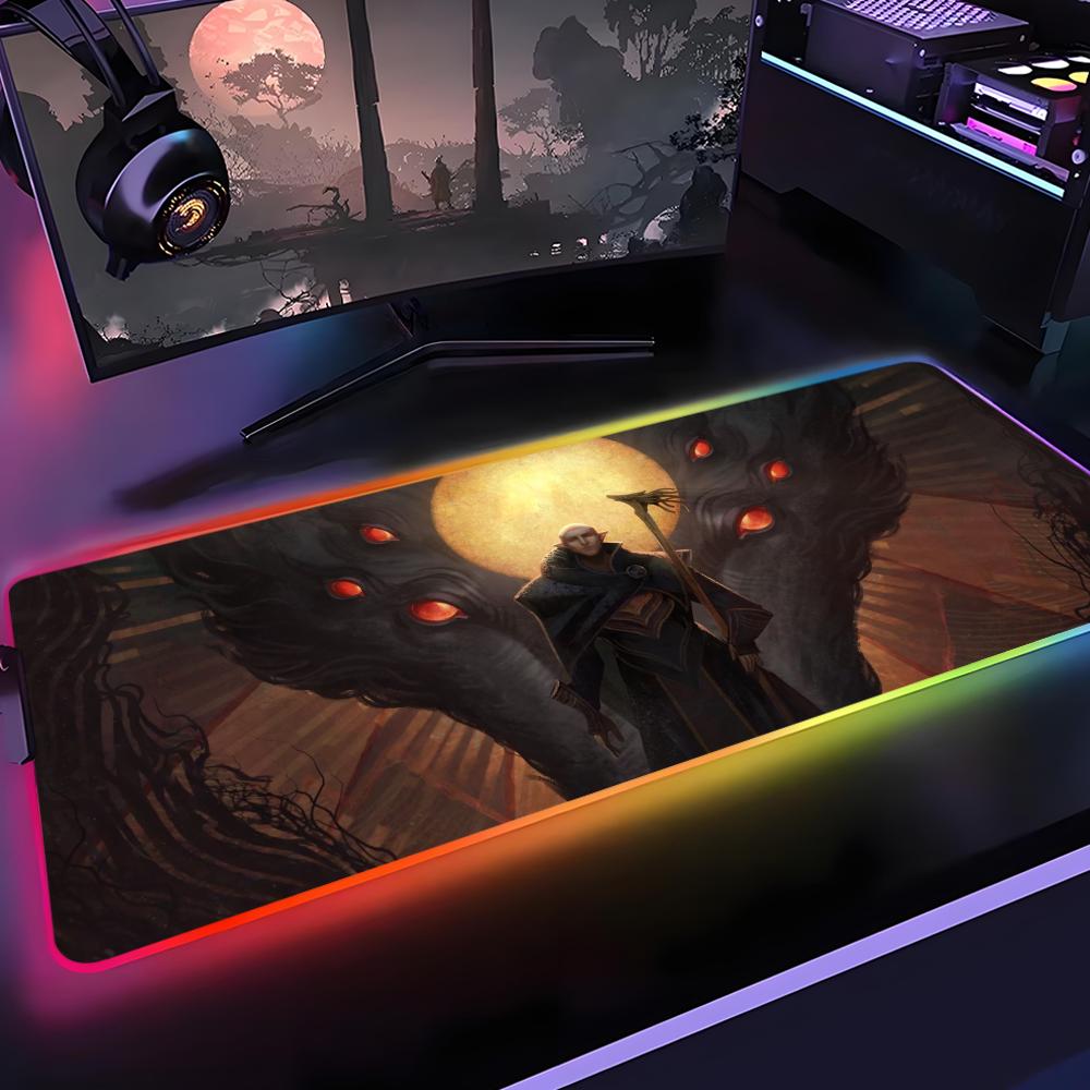 Desk Setup For Gaming - Dragon Age The Veilguard Mouse Pad
