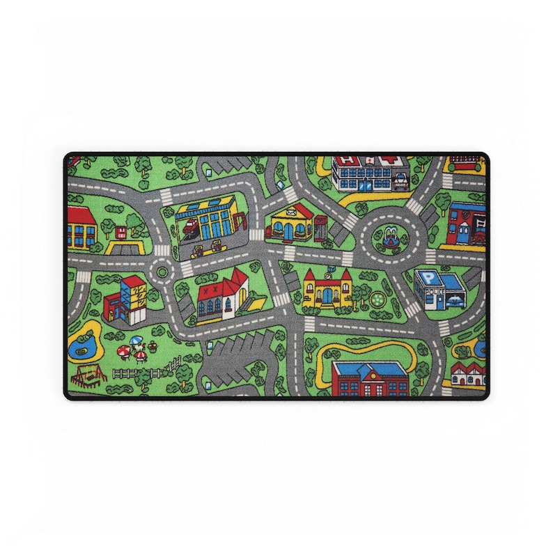 Desk Setup For Gaming - Magic on The Streets Playmat Mouse