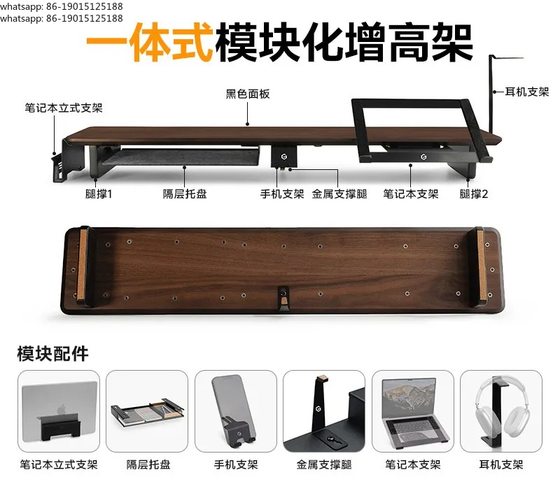 Z3 Modular Monitor Stand Riser - đánh giá và giá Monitor Riser Wood