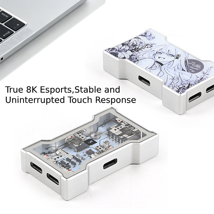 RGB USB Hub 2 Input 3 Output A - đánh giá và giá Desk Setup For Gaming