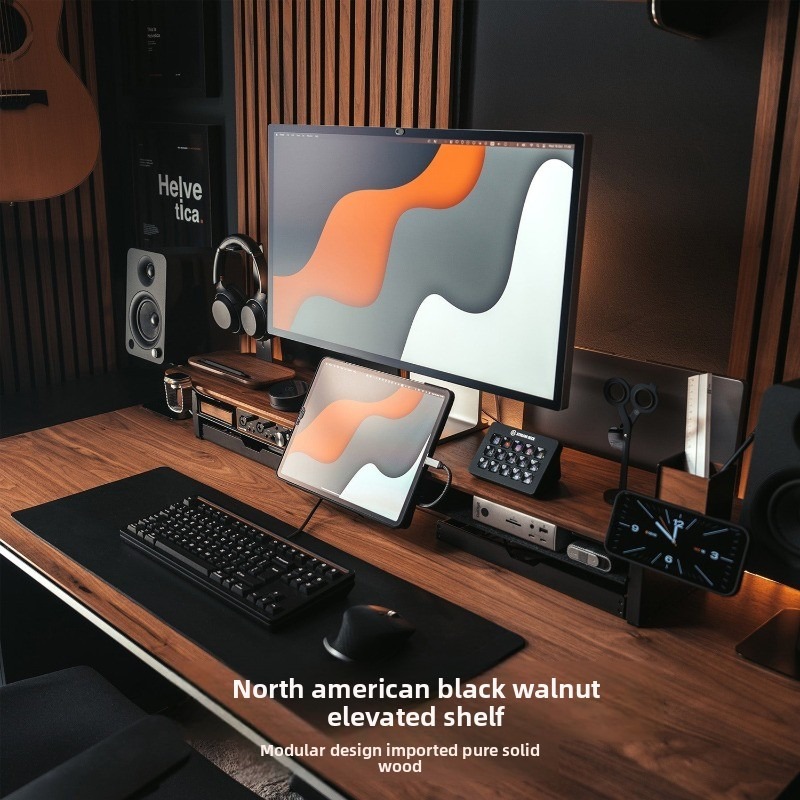 R1 Modular Monitor Riser Acces - đánh giá và giá Monitor Riser Wood
