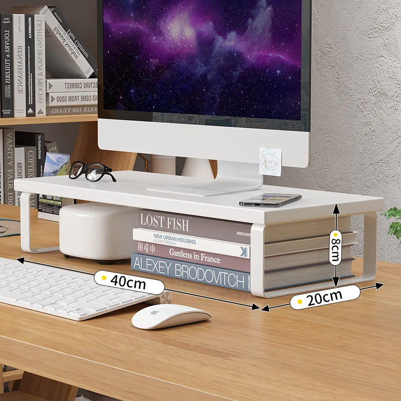 Simple Storage Rack Notebook C - đánh giá và giá Monitor Riser Wood