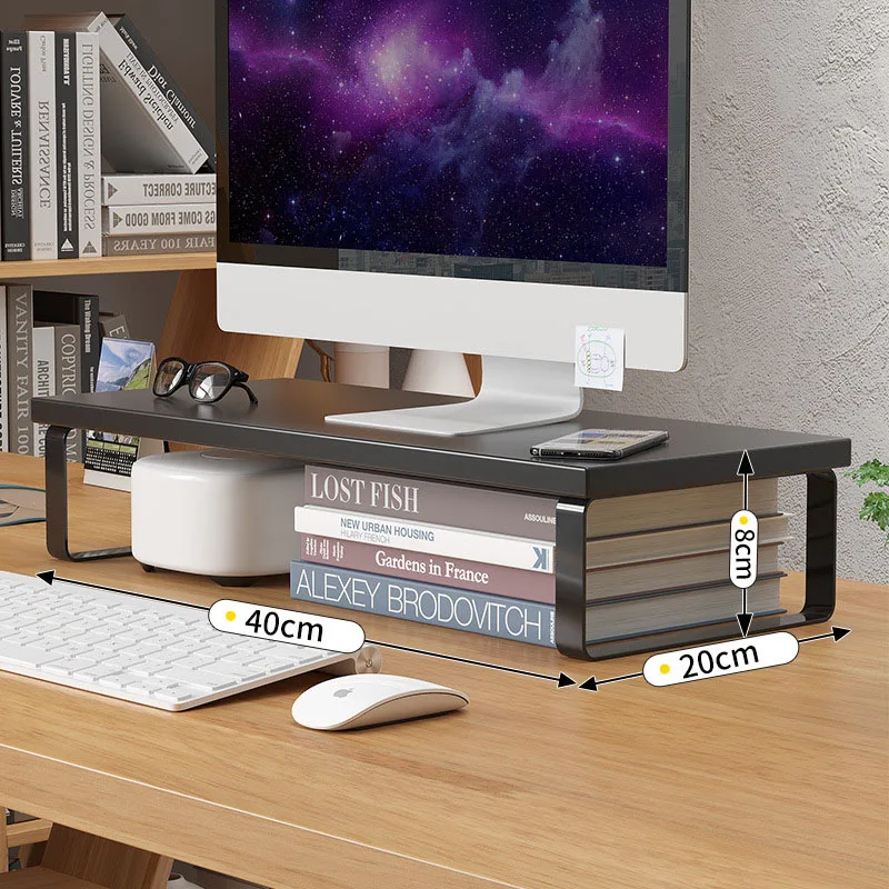 Simple Storage Rack Notebook C - đánh giá và giá Monitor Riser Wood