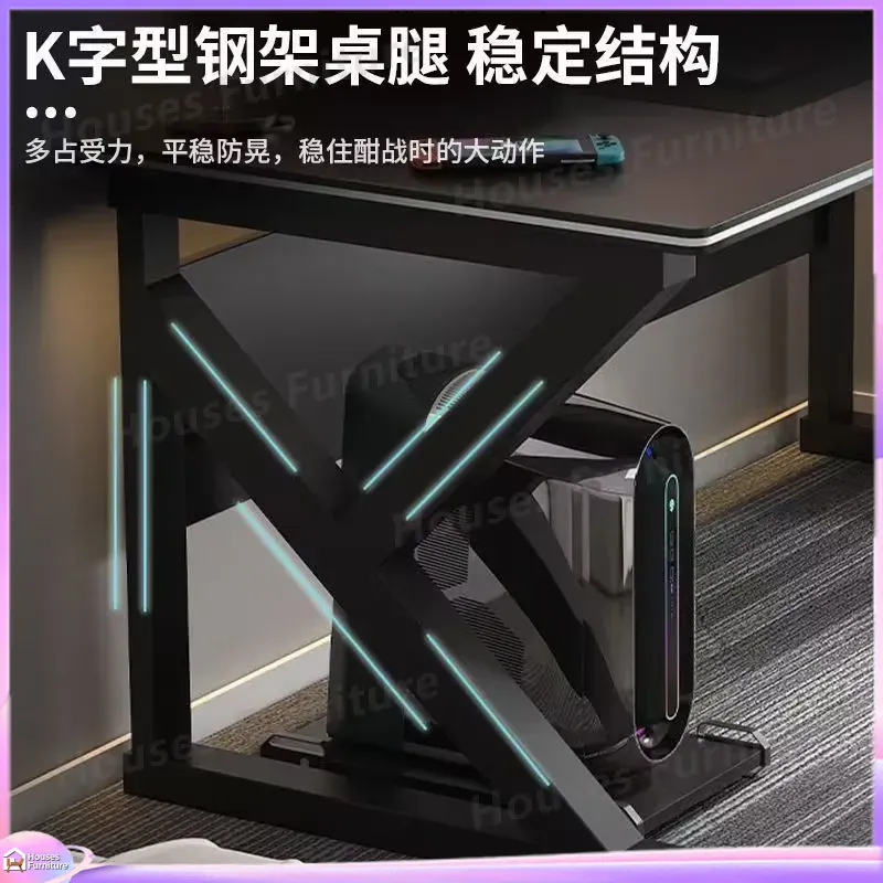 Cafe Metal Gaming Desk Black M - đánh giá và giá Desk Setup For Gaming