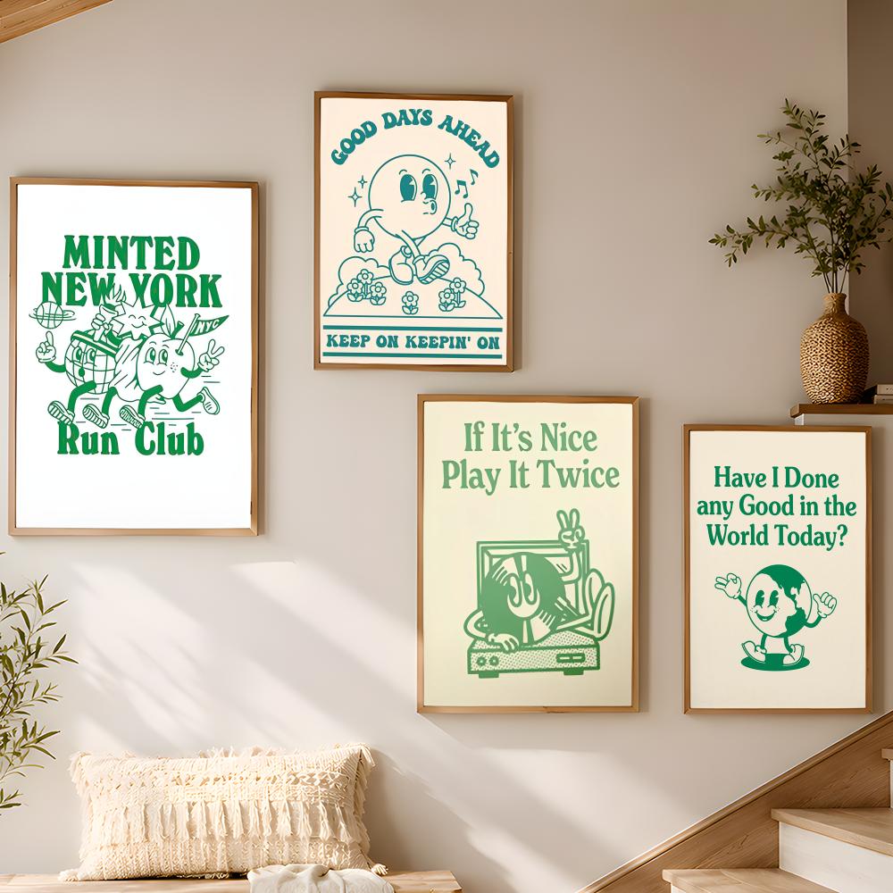 Green Inspirational Retro Desk - đánh giá và giá Desk Setup Inspiration