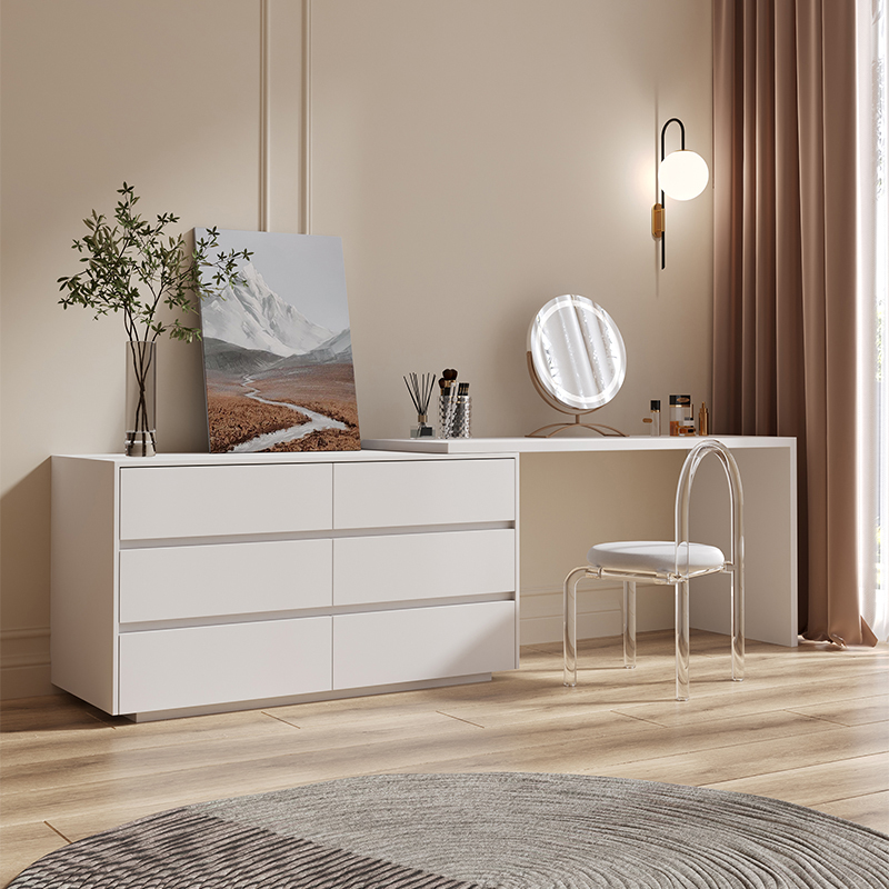 xx-Dresser,Multi-purpose Flat  - đánh giá và giá Desk Vanity Setup
