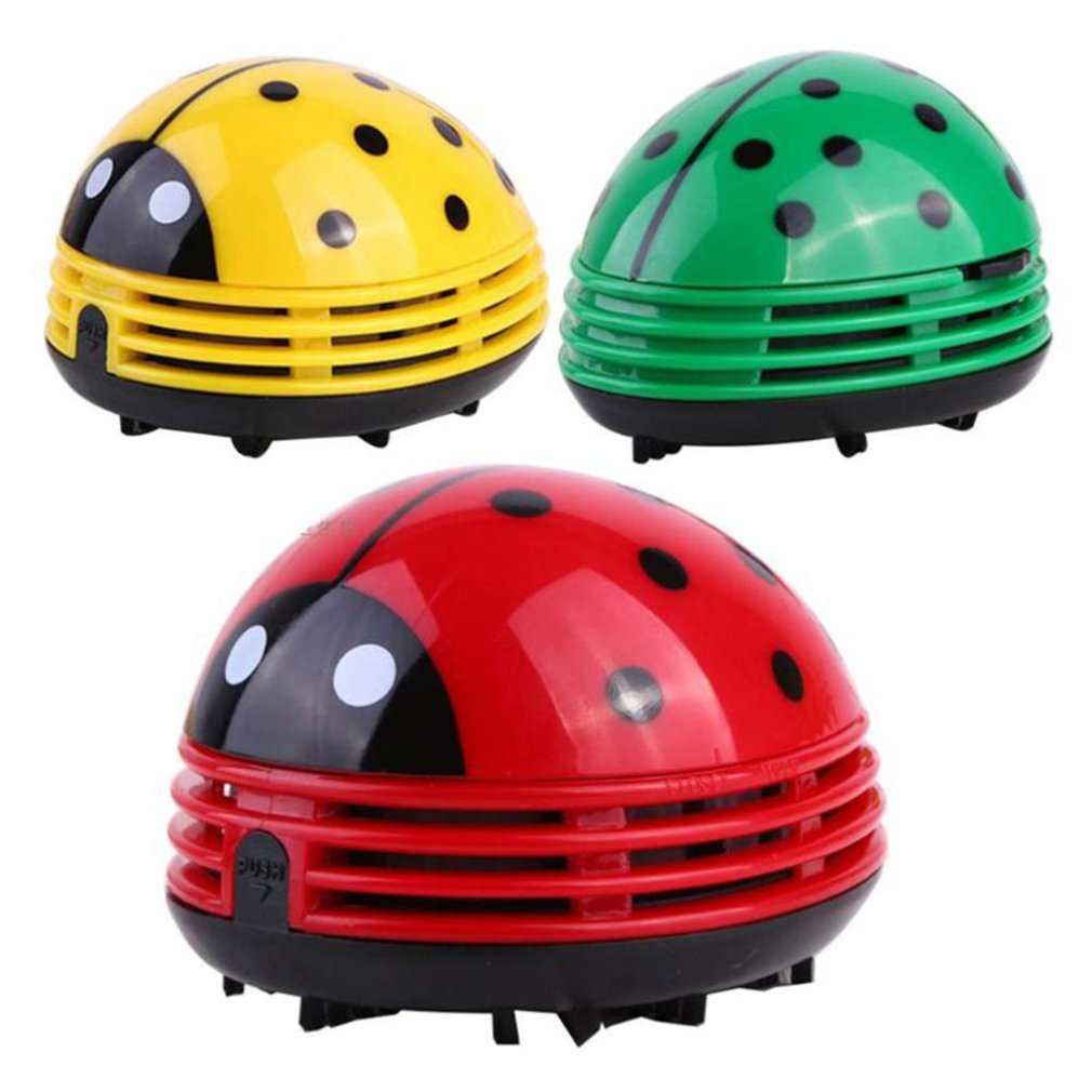 Cute Ladybug Desktop Vacuum Cl - đánh giá và giá Desk Setup At Home