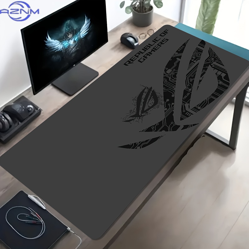 1pc Large Gaming Mouse Pad ROG - đánh giá và giá Desk Setup For Gaming