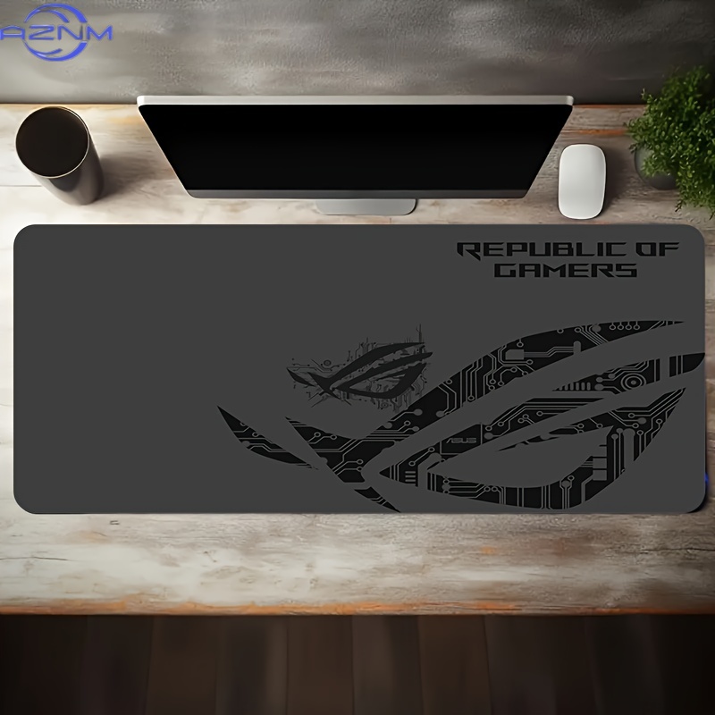 1pc Large Gaming Mouse Pad ROG - đánh giá và giá Desk Setup For Gaming
