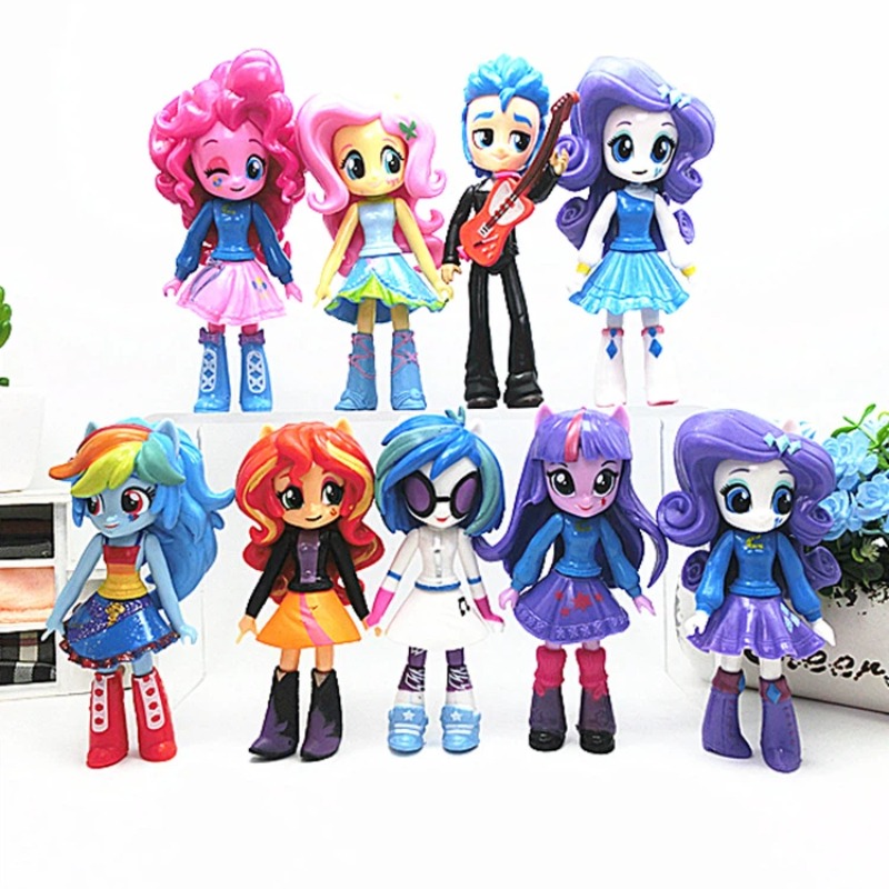 9pcs/set Anime My Little Pony  - đánh giá và giá Desk Setup Kit