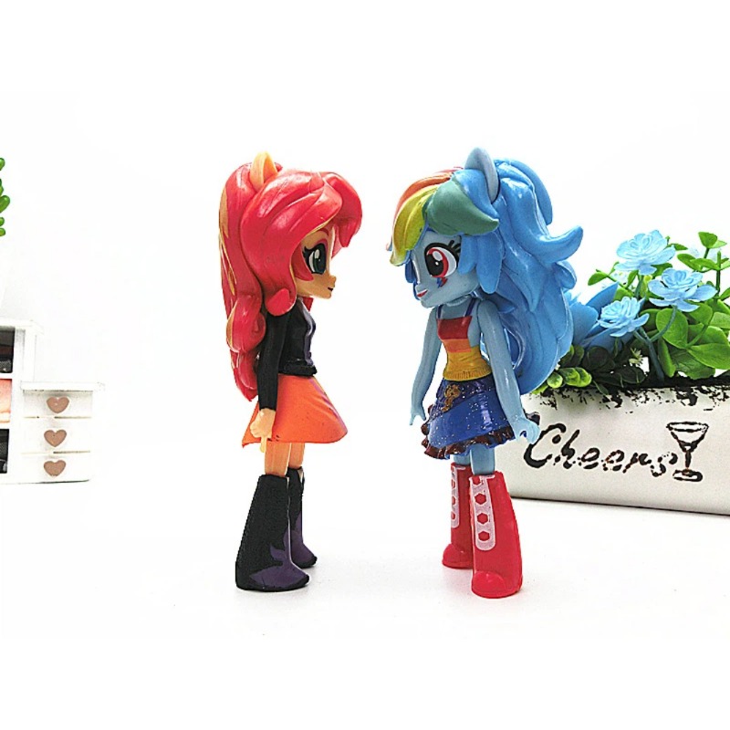 9pcs/set Anime My Little Pony  - đánh giá và giá Desk Setup Kit