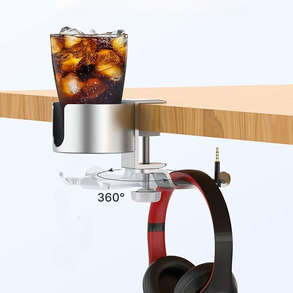 Premium Rotating Cup Holder Al - đánh giá và giá Desk Setup For Gaming