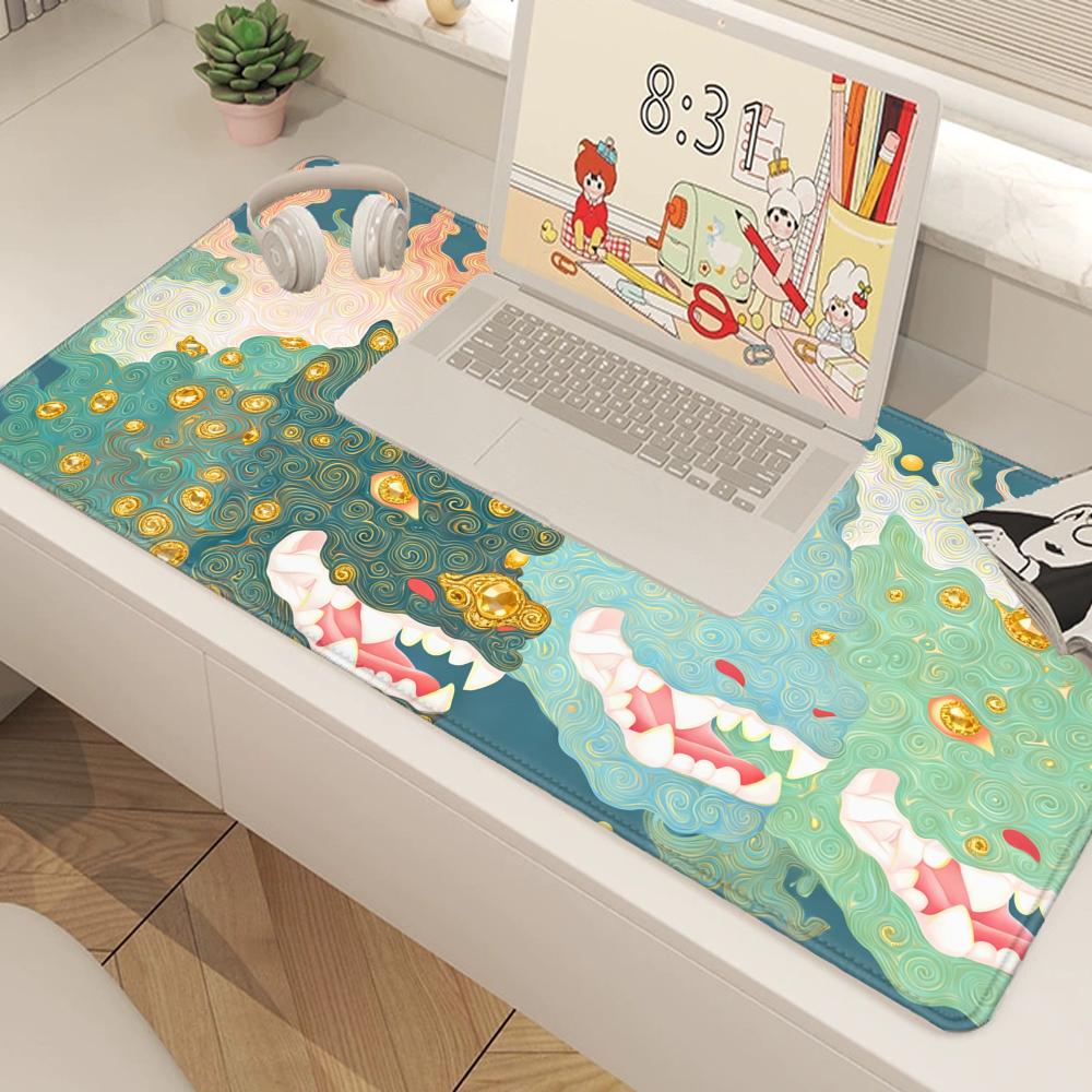 HYBXAXC Mythic Dragon Desk Mat - đánh giá và giá Desk Setup Gifts