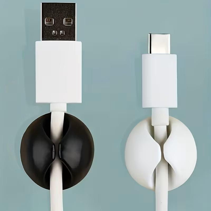 6/10/18-Piece Cable Organizer  - đánh giá và giá Desk Setup At Home