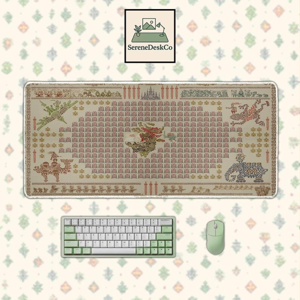 Breath of the Wild Tapestry Mo - đánh giá và giá Desk Setup Inspiration