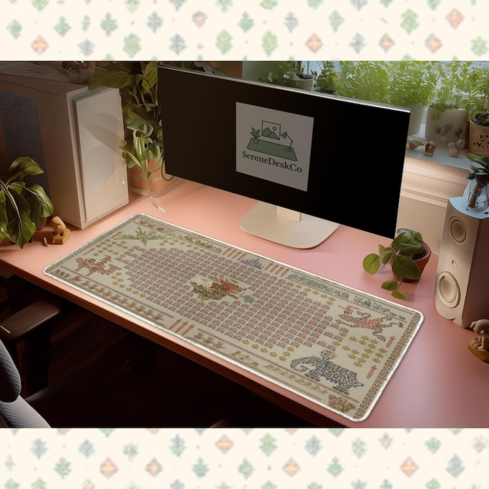 Breath of the Wild Tapestry Mo - đánh giá và giá Desk Setup Inspiration
