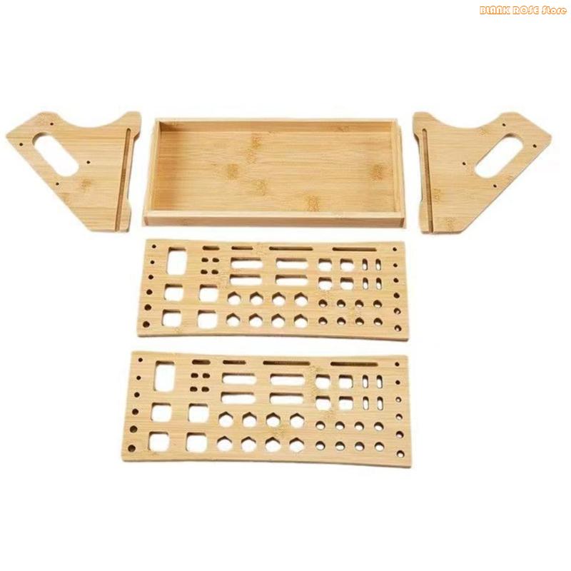 K1AE Kệ Để Đồ Bằng Gỗ Tự Nhiên - đánh giá và giá Desk Setup Needs