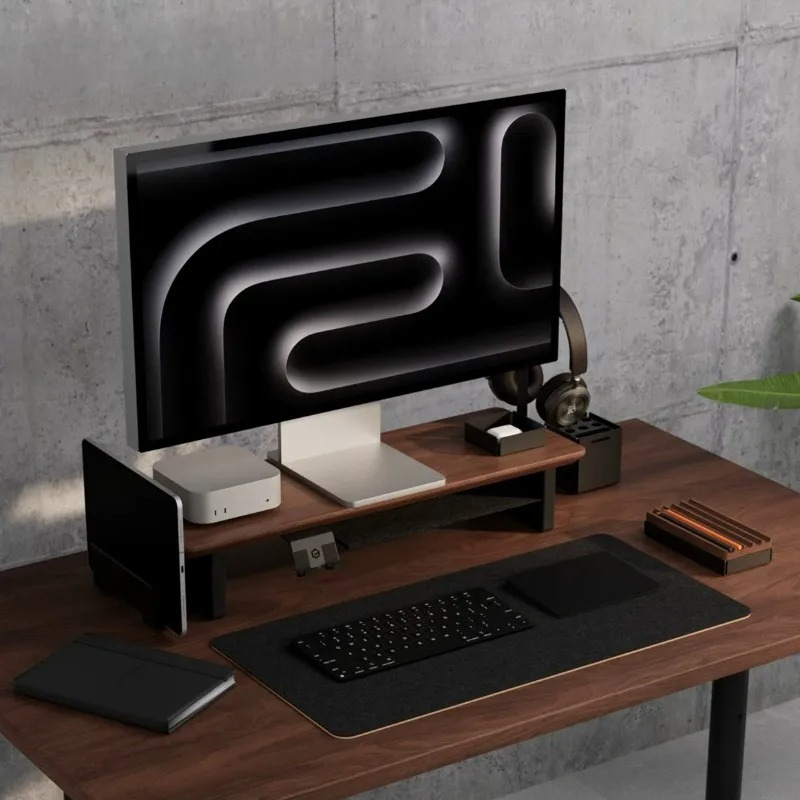 Hot Sale! Walnut Monitor Stand - đánh giá và giá Monitor Riser Wood