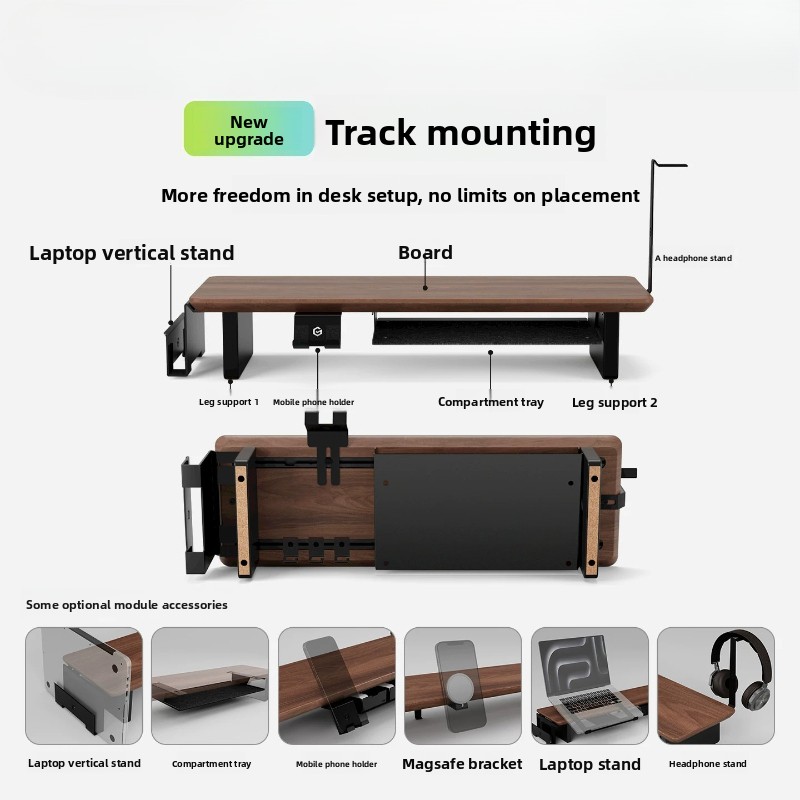 Hot Sale! Walnut Monitor Stand - đánh giá và giá Monitor Riser Wood