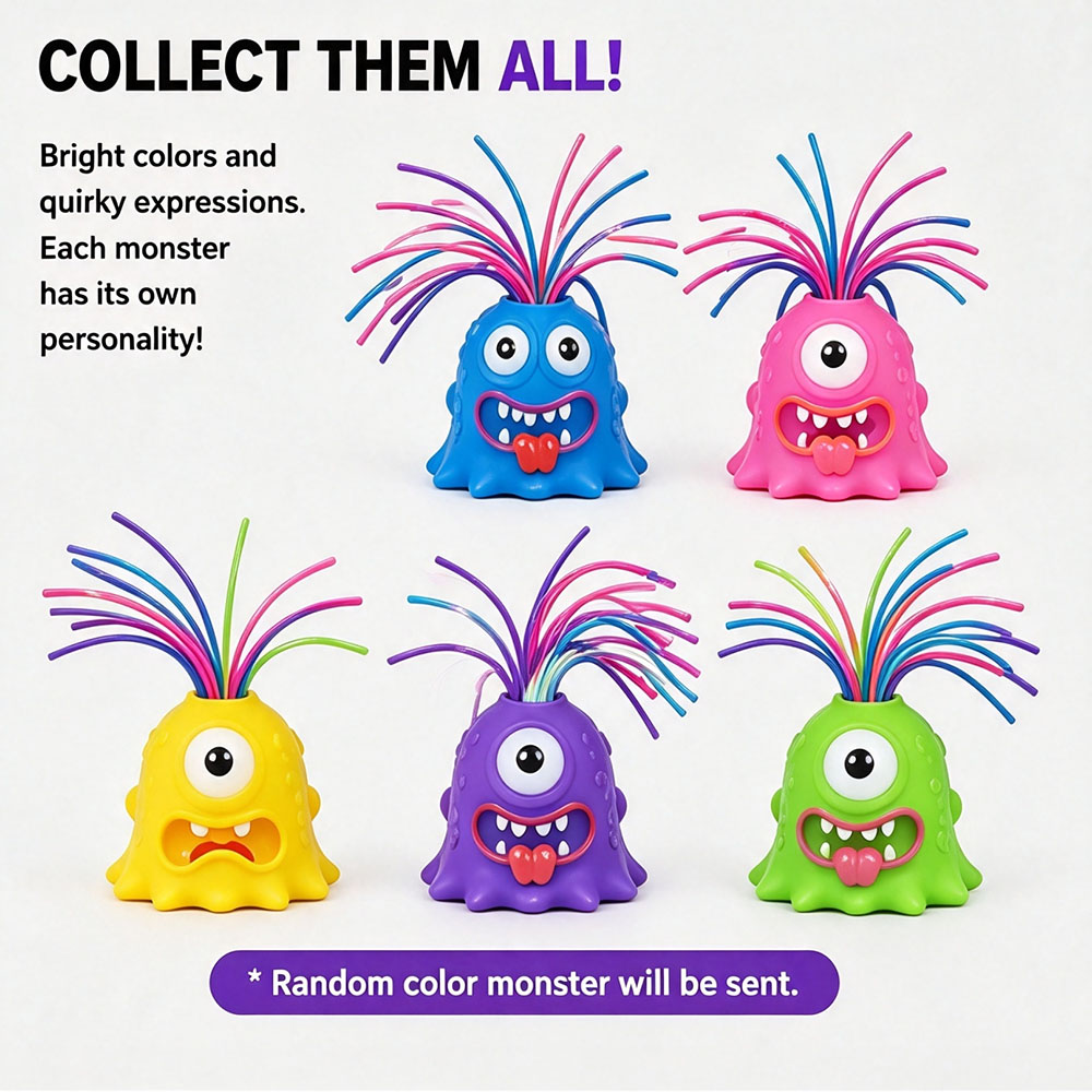 Viral Screaming Monster Hair P - đánh giá và giá Desk Setup Gifts