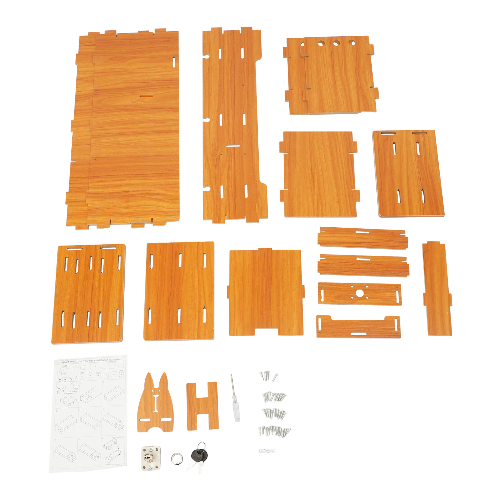 Mdf Ergonomic Monitor Stand Ri - đánh giá và giá Monitor Riser Wood