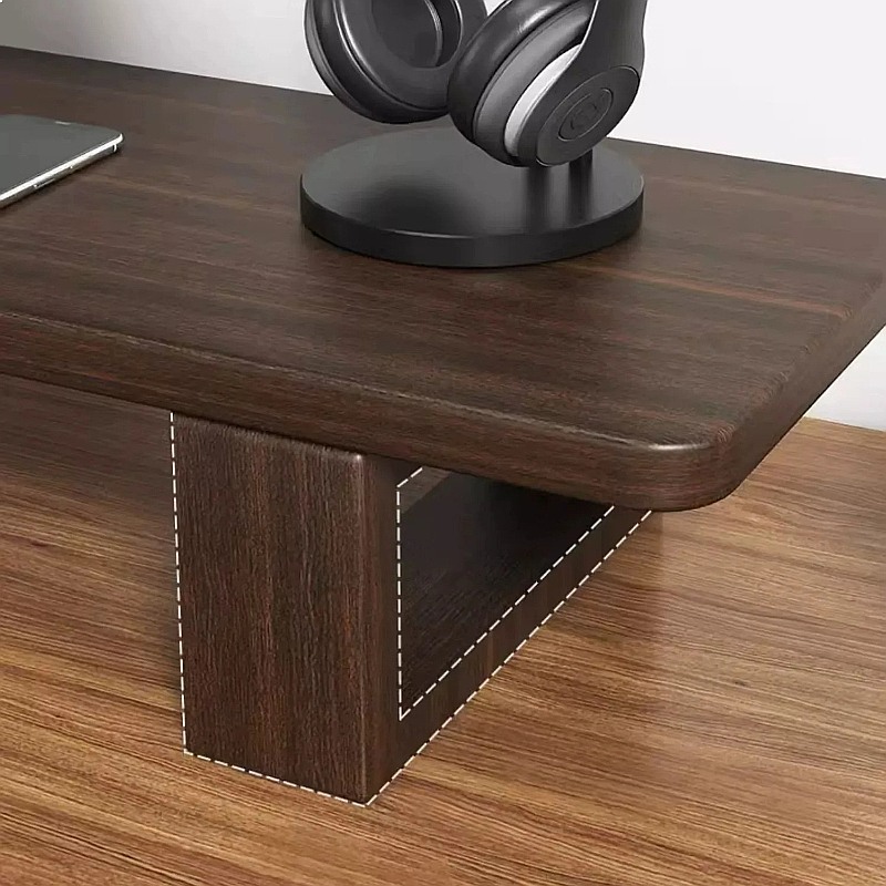 Walnut Monitor Stand Riser Adj - đánh giá và giá Monitor Riser Wood