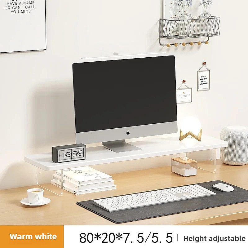 Walnut Monitor Stand Riser Adj - đánh giá và giá Monitor Riser Wood