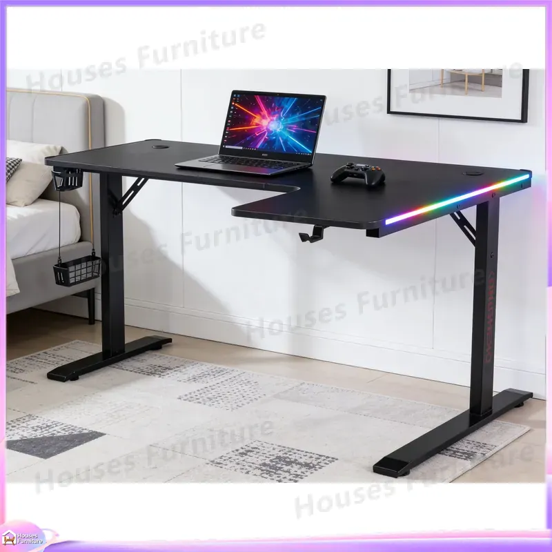 Large 160cm Gaming Desk with L - đánh giá và giá Desk Setup For Gaming