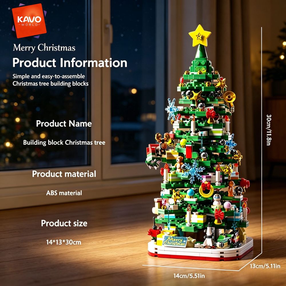 KAVOWORLD 1024pcs Christmas Tr - đánh giá và giá Desk Setup Needs