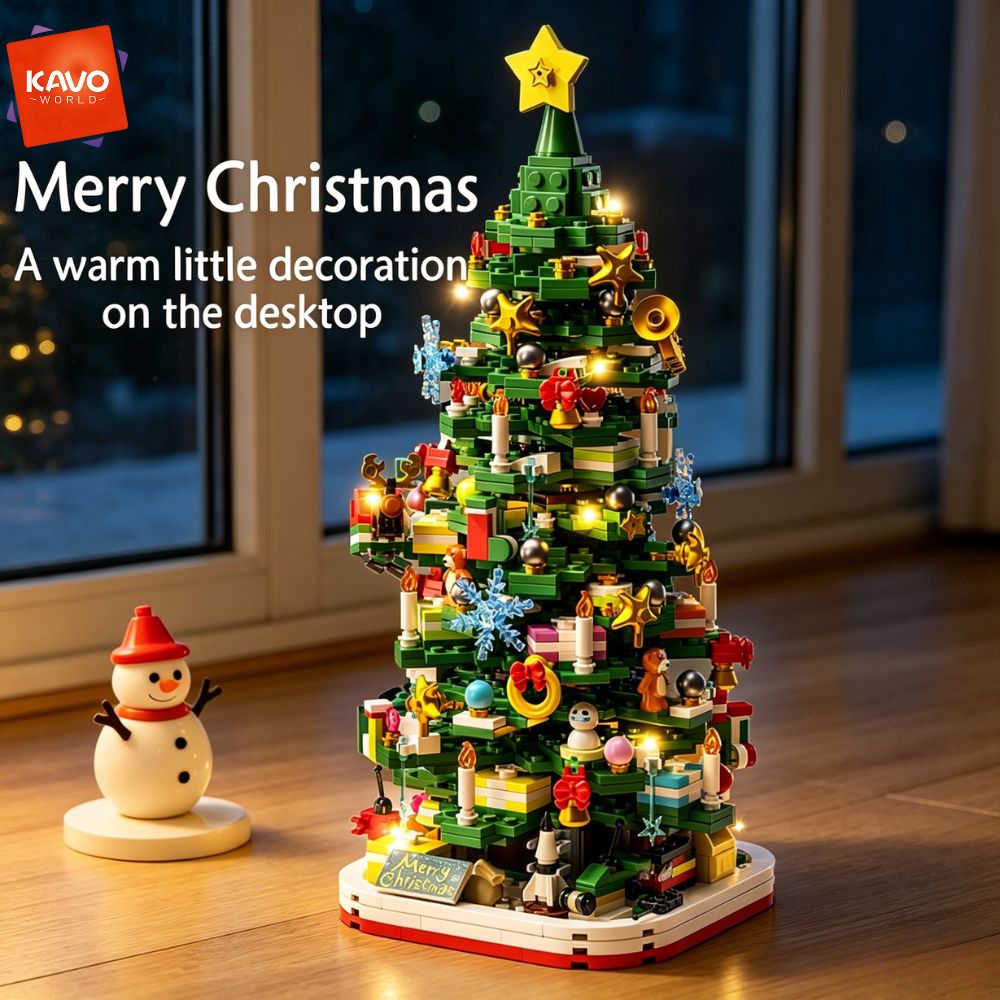 KAVOWORLD 1024pcs Christmas Tr - đánh giá và giá Desk Setup Needs
